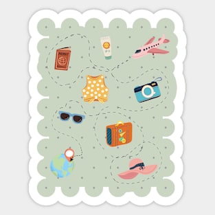 Summer coming Sticker